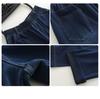 High-Waisted Plus-Size Slimming Straight Leg Washed Cotton Jeans - Summer Thin Wide-Leg Casual Korean Style for Women