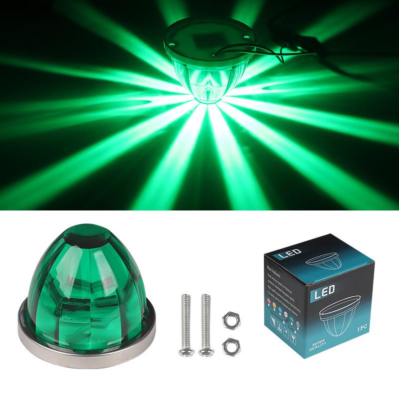 LED Wassermelonen-LKW Seitenblinker - Glas & Kunststoff Begrenzungsleuchte
