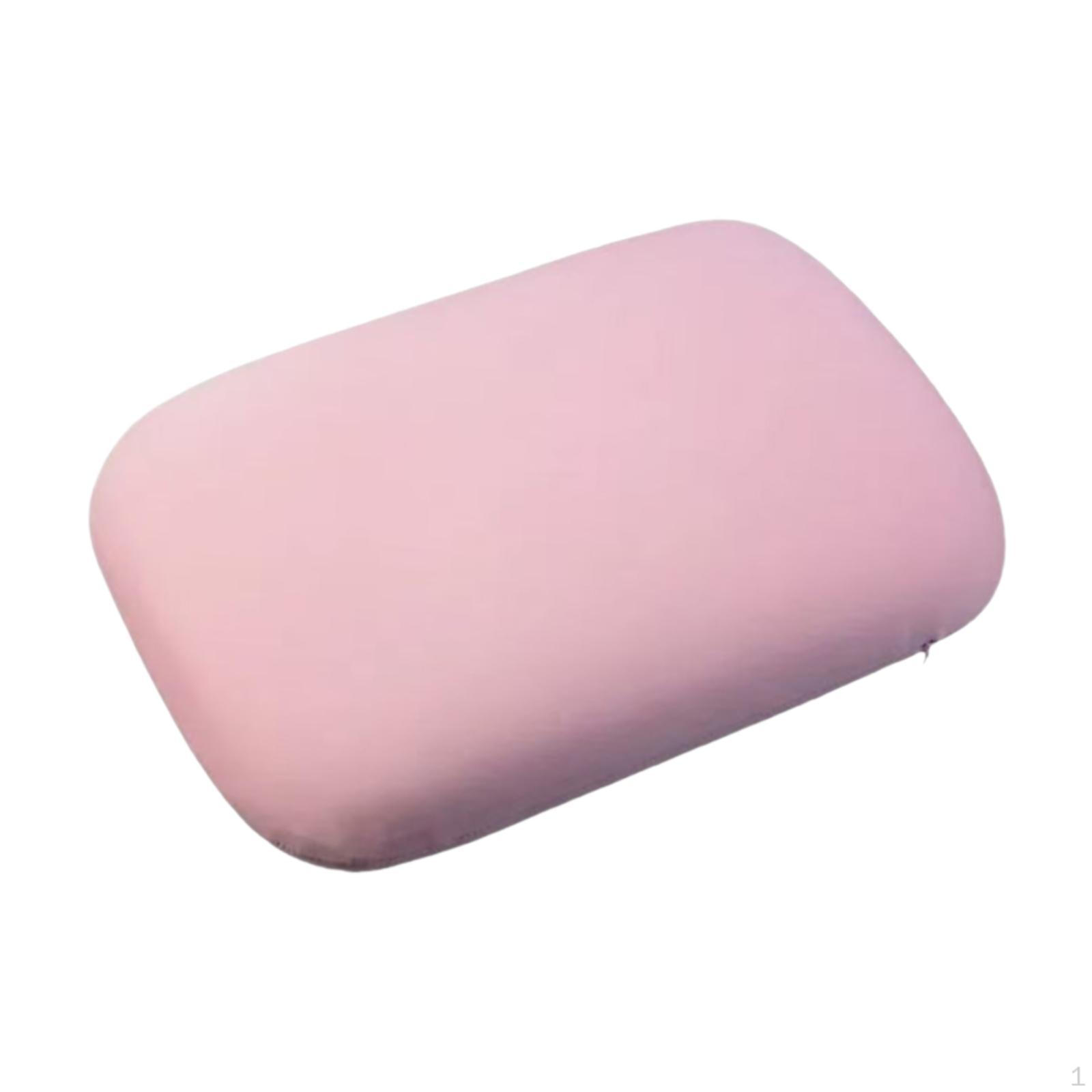Подушка, Поддержка шеи, Съемный чехол, Шейный отдел позвоночника для офиса, путешествий розовый