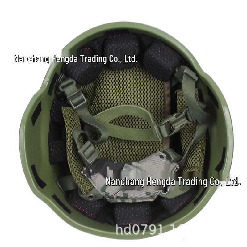 M19 Tactical Helmet Suspension System with Adjustable Webbing and Mesh Pocket