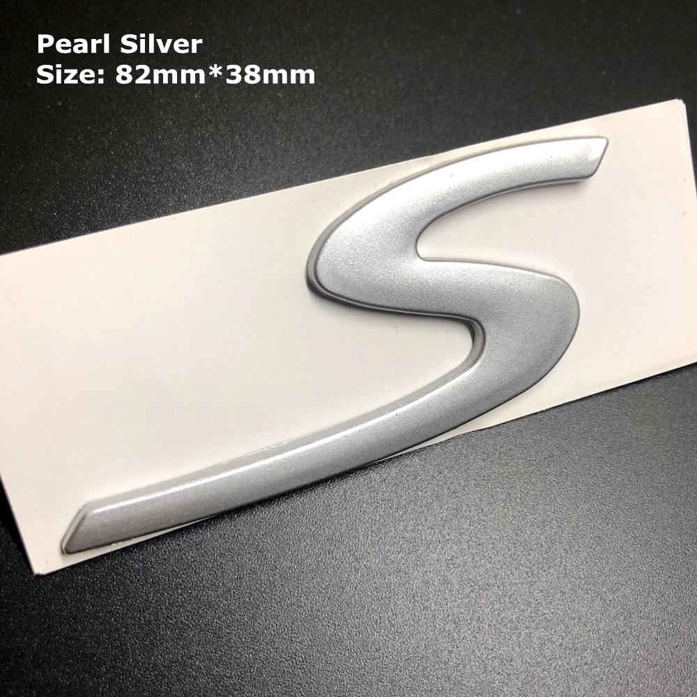 

1Pc 3D Turbo 4 S Logo Car Emblem Accessories for Panamera Cayman Boxster Cayenne Macan