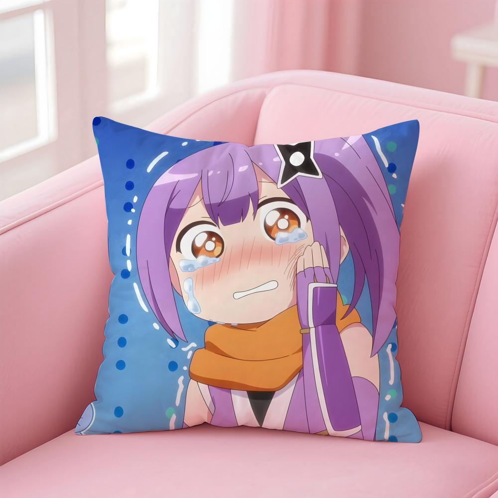 Ninja To Koroshiya No FutariGurashi Cushion Cover Comfortable Reversible Pillow Cover Ideal For Car Sofa Bedroom & Beyond