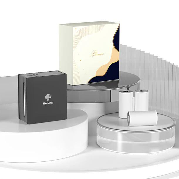 Phomemo M02 Portable Mini Thermal Printer – Bluetooth, Inkless for Mobile Devices