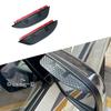 Rear View Side Glass Mirror Trim For Hyundai Santafe Santa Fe 2006 2007 2008 2009 2010 2011 2012 Frame Rain Sun Visor Eyebrow