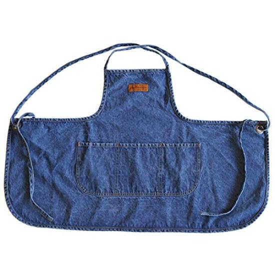 Dulton EM Work Apron Washed Denim G619-829WDM