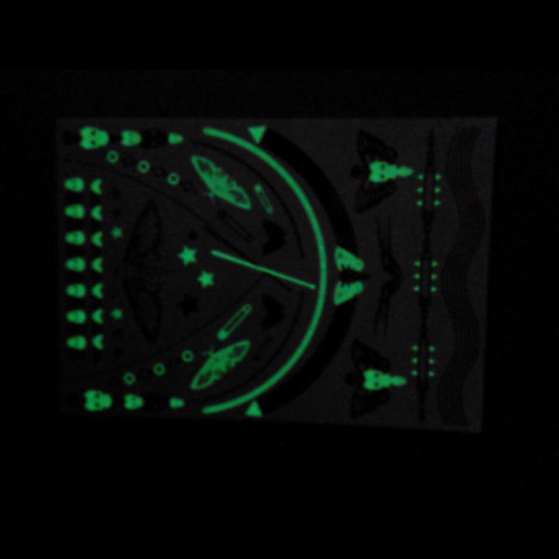 Custom Christmas Candle Temporary Tattoos & Face Stickers: Color Printed, Gold/Silver Stamped, Glow-in-the-Dark, From Your Designs/Samples