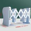 Telescopic Foldable Book Stand | Adjustable Expandable Bookend Organizer For Desks Shelves  Home Office
