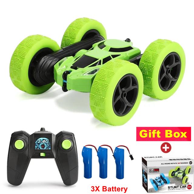 Remote Control Vehicle Fast Stunt Rc Car Double Sided 360 Rotating Truck High Speed Off Road 4x4 Cars Toy Gift For Boy Girl