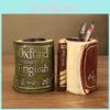 Багатофункціональний смоляний настільний органайзер Вінтажний дизайн книги Для офісу та навчальної кімнати