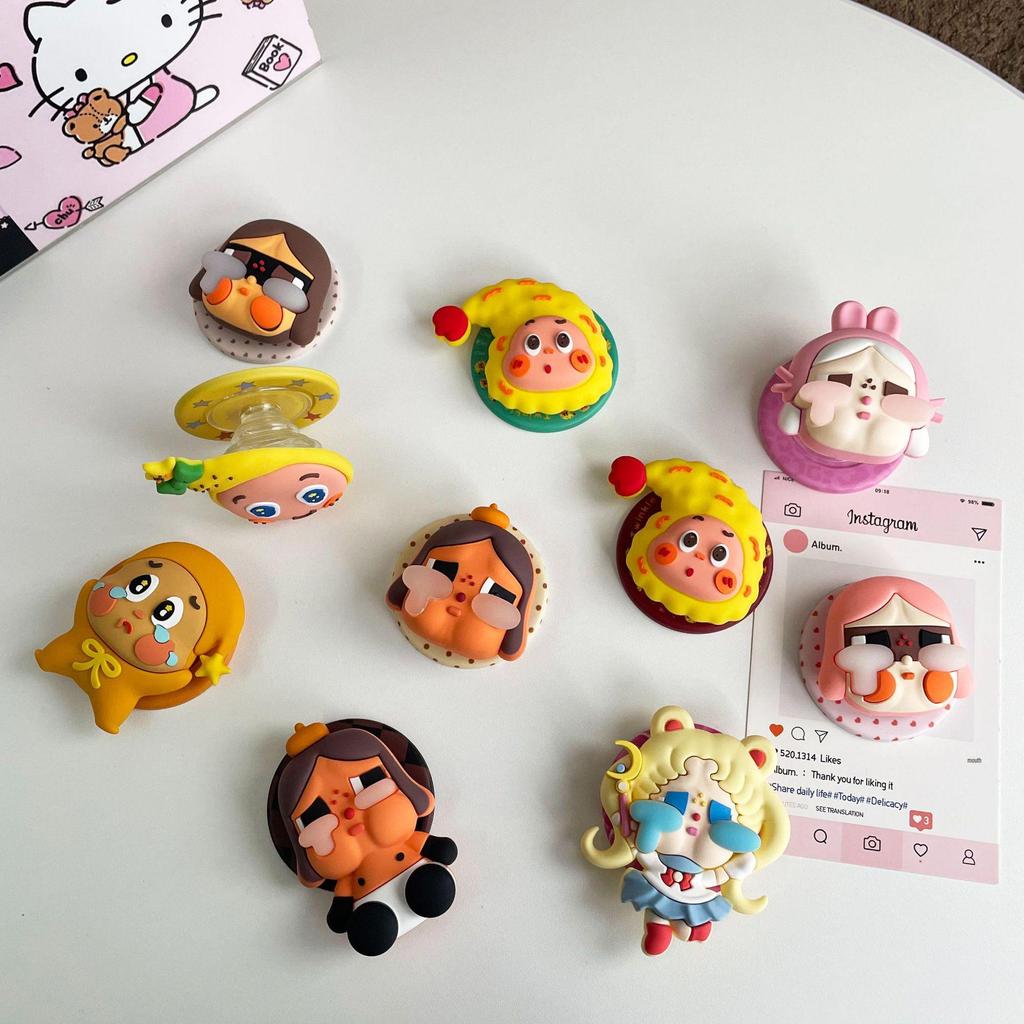 Cute Cartoon Crying Star Doll MagSafe Magnetic Phone Holder for Desktop