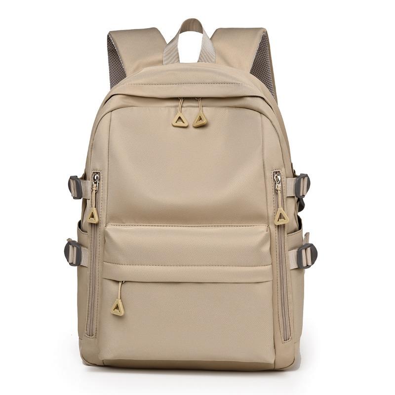 

Fresh backpack casual student bag travel sports backpack Korean version trendy schoolbag хаки