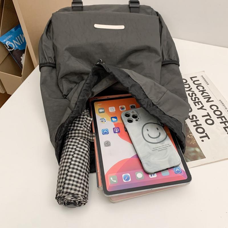 Drawstring Backpack Student Schoolbag Unisex Travel Outdoor Backpack