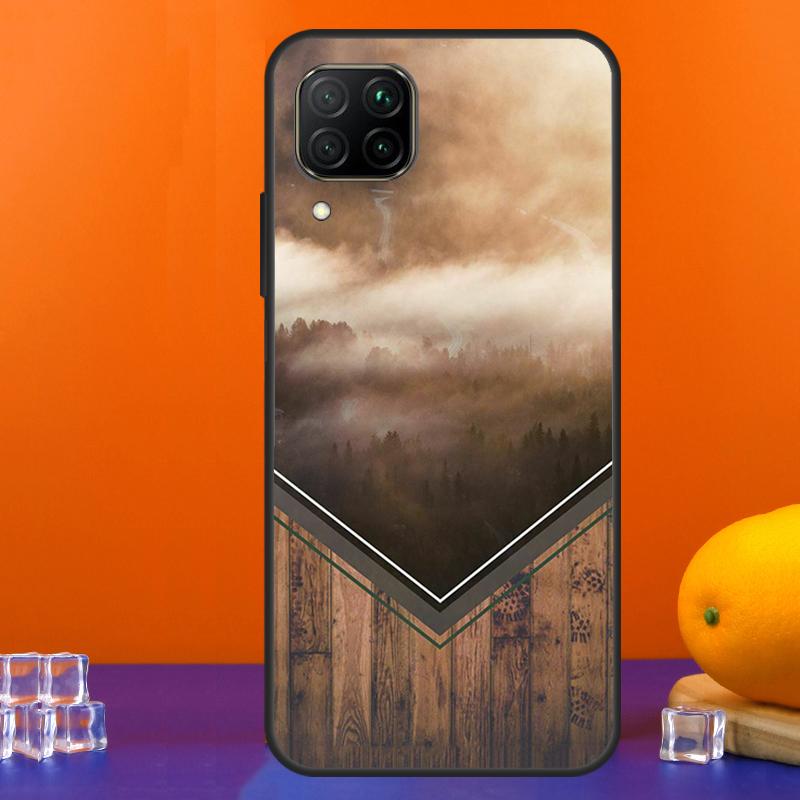 Forest Geometry Wood Nature For Huawei Nova 9 10 SE 5T 12i 12s 11i Y91 Y90 Y60 Y70 Y72 Y61 P60 Pro P20 P40 P30 Lite Case