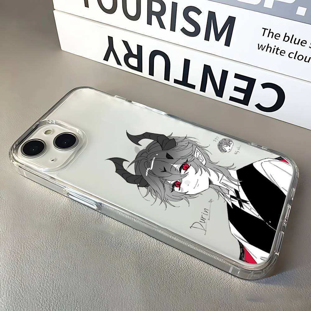 

Mini Durin Human Genshin Phone Case For iPhone 17,16,15,14,13,12,11 Pro,Max,Plus,X,XS,XR,SE4,E Mini Transparent Soft Cover iPhone12