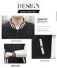 Men's Stand-Up Collar Casual Jacket - Youth Student Spring/Autumn Thin Baseball Style