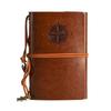 Vintage Pirate-Themed Loose-Leaf Journal - Kraft Paper & Doodle Diary