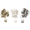 10Pcs Key Fob Hardware 25mm keychain Split Ring For Wrist Wristlets Cotton Tail Clip