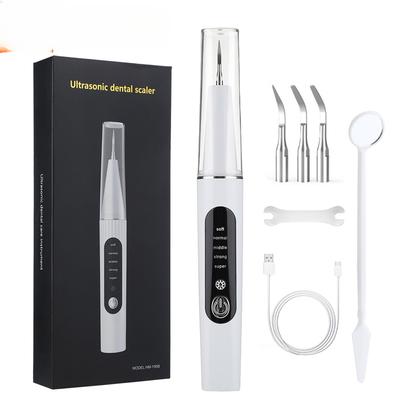 Limpiador Dental Ultrasónico 2.8M/min Vibración de Alta Frecuencia Limpiador de Dientes Removedor de Placa Cálculo Sarro Manchas