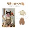Baby long sleeve romper cute polka dot baby cold easy to change birth birthday PF3281 [SLINX] clothes, + T-shirt, 2-piece set, girls, boys, coveralls,