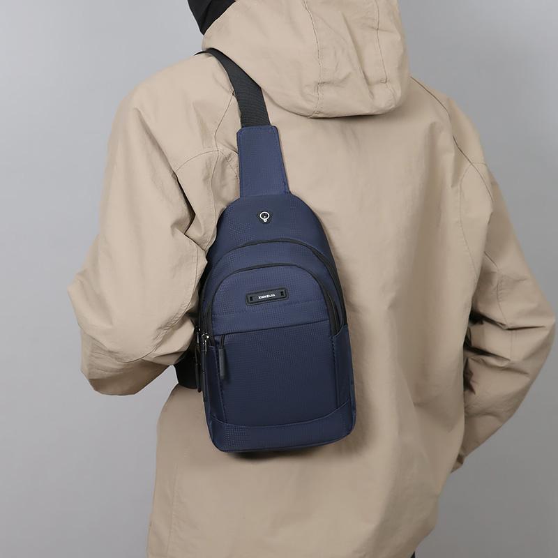Chest Bag Crossbody Bag Business Commuter Outdoor Men's Bag Large Capacity Shoulder Bag