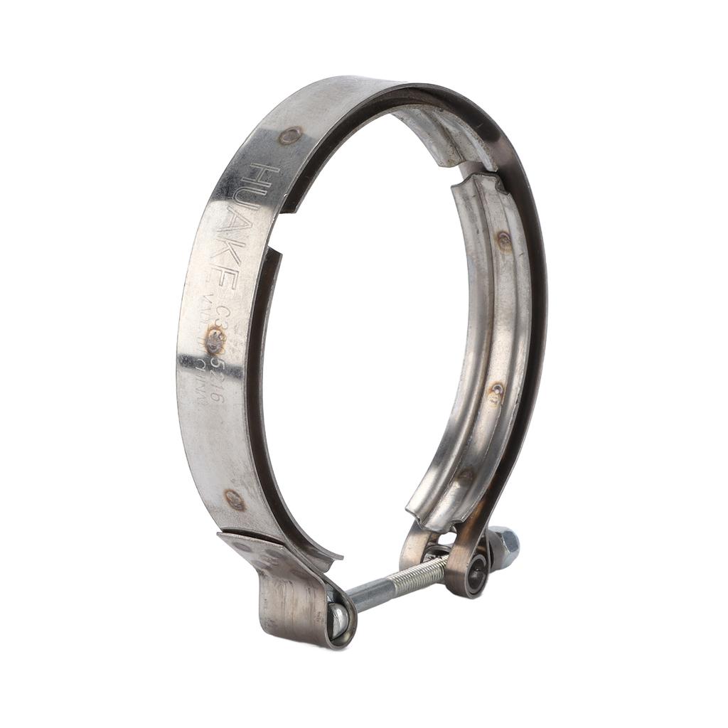 Car Turbocharger Exhaust V Band Clamp Stainless Steel Replacement for Cummins HX40 Turbo