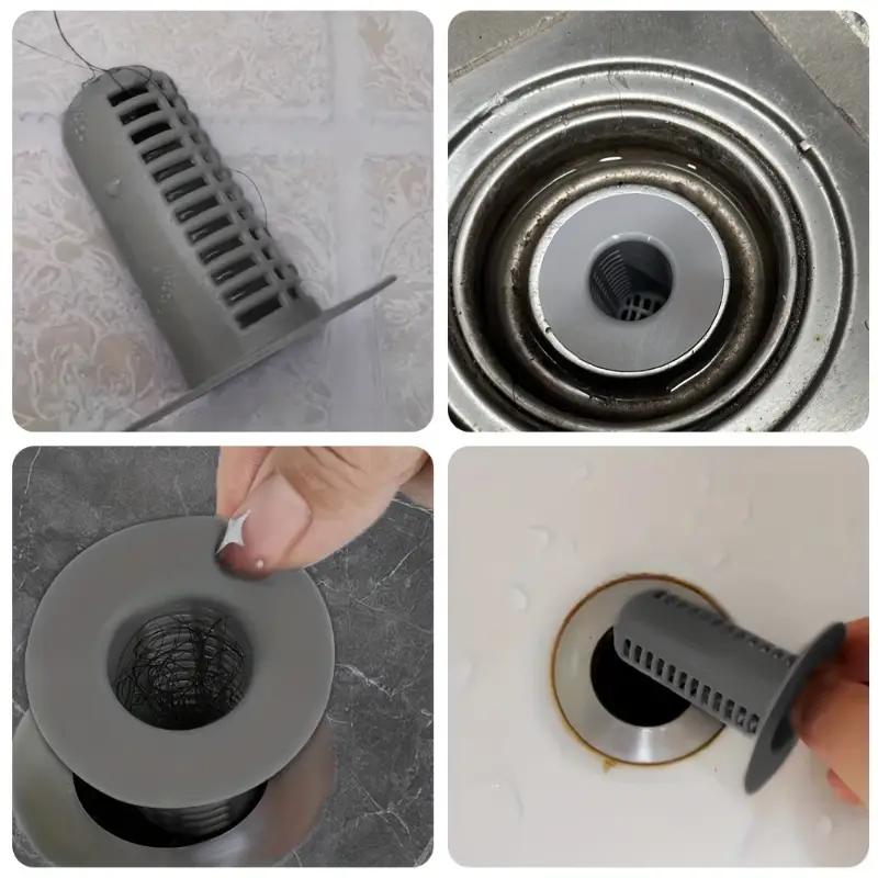Bathroom Floor Drain Filter Anti-hair Floor Drain Cover Kitchen Sewer Anti-insect Anti-clogging Filter