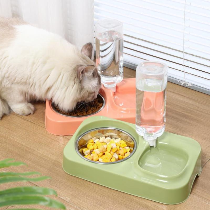 Pet Water Bottle Automatic Water Feeding For A Single Bowl Of Drinking Water Puppy Cat Drinking Bowl