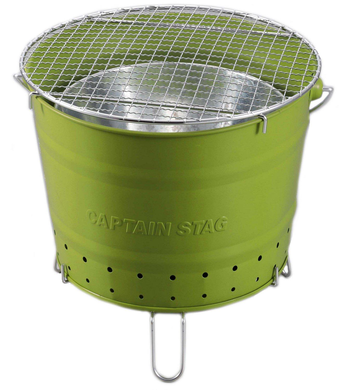 

Captain Stag BBQ Shichirin (Charcoal Brazier) Bucket Grill [Serves 1-2 People]