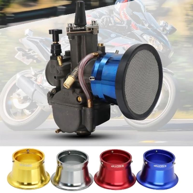 50mm Motorcycle Carburetor Air Filter Cup With Net Stacks Universal for Carburetors of 21mm 24mm 26mm 28mm 30mm