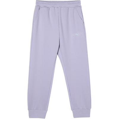 Knitted Sports Pants Kids Bottoms Purple 950126-03
