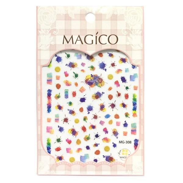 

Наклейка для ногтей ELP Korea ECO, с эффектом чернил, 1 шт.