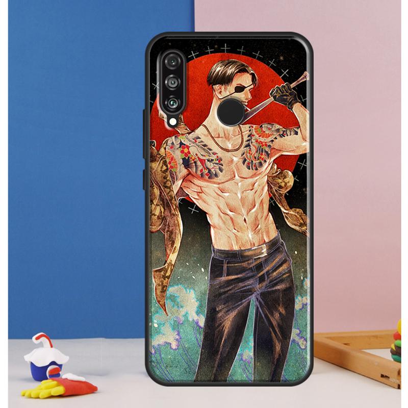 Japan Yakuza For Huawei Nova 9 10 SE 12i 11i 8i 12s Y90 Y60 Y70 Y72 Y61 Y91 P20 P30 P40 Lite P60 Pro Case