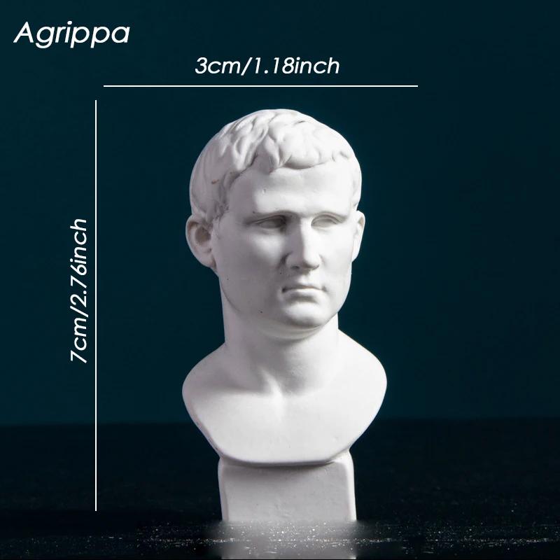 Scultura Moderna Tavolo Mini Ornamento Mitologia Greca Statua in Gesso David Figura in Resina Gesso Disegno Pratica Artigianato Decorazione
