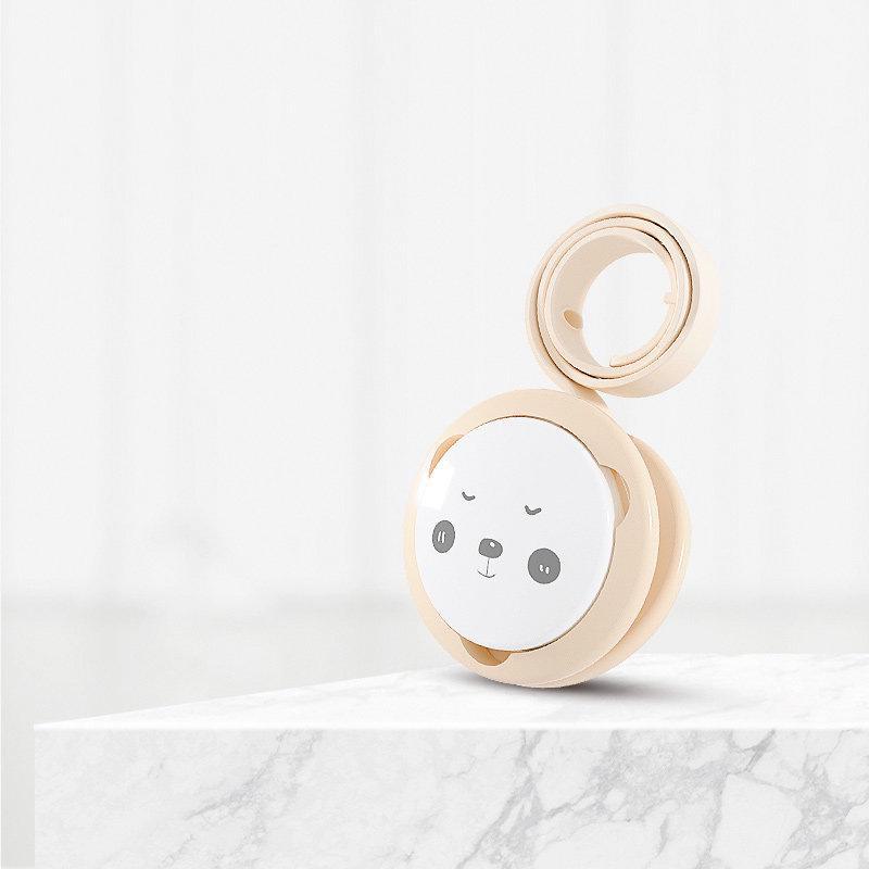 Panda Cartoon Pacifier Clip & Transparent Storage Box, 2 Styles