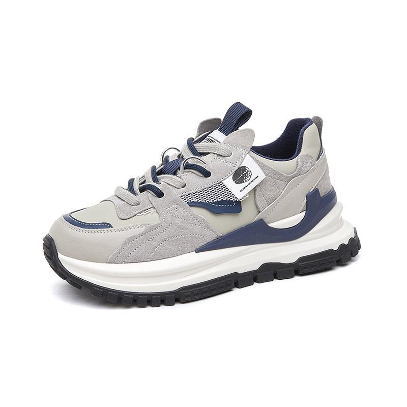 Thick-soled Waffle Retro Forrest Gump Shoes Women's Spring New Casual All-match Show Feet Small Sports Daddy Shoes