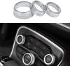 Air Conditioning Volume Radio Button Knob Cover For  Challenger Charger Accessories 2015-2020
