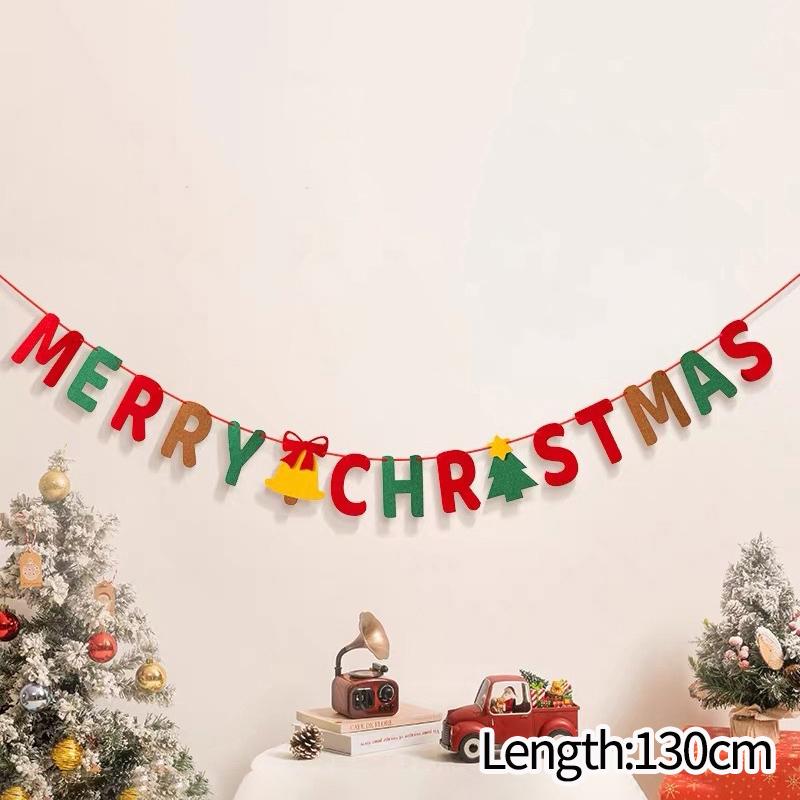 Christmas Tinsel Ribbons with Bow Christmas Banner Decoration Wall Hanging Pendants Home Decoration New Year Room Decor Navidad