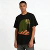 Funny Elephant Print Casual Top Novelty Graphic Tee Pure Cotton T-shirt
