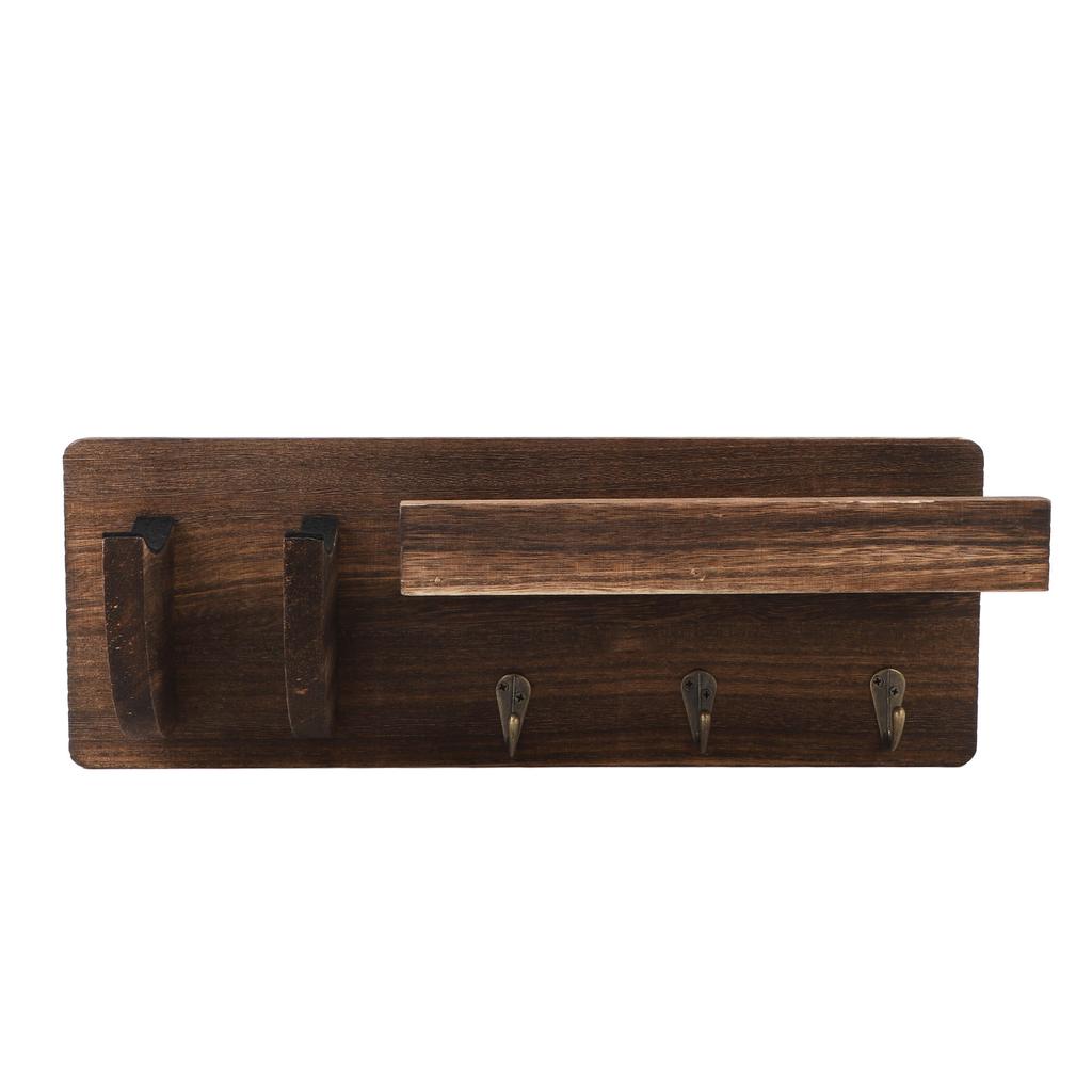 Guitar Wall Mount Hanger with Hook Multipurpose Guitar Wood Hanging Rack for Electric Guitar Violin