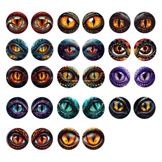 1 Pair Beast Eyes Car Headlight Decals Realistic Reptile Eye Stickers Waterproof PVC Easy Install Unique Car Accessories for Trucks &