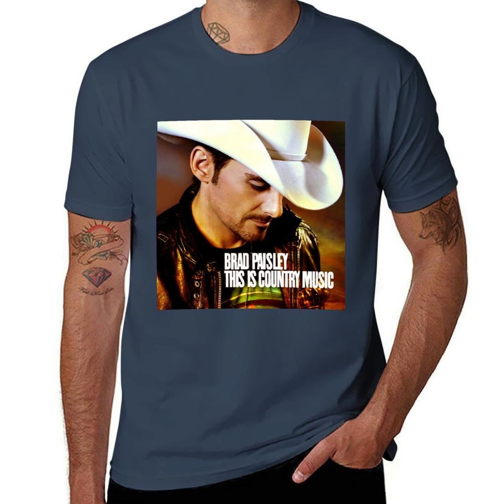Brad Paisley This is country music TShirt Independence Day Short Sleeve TShirt