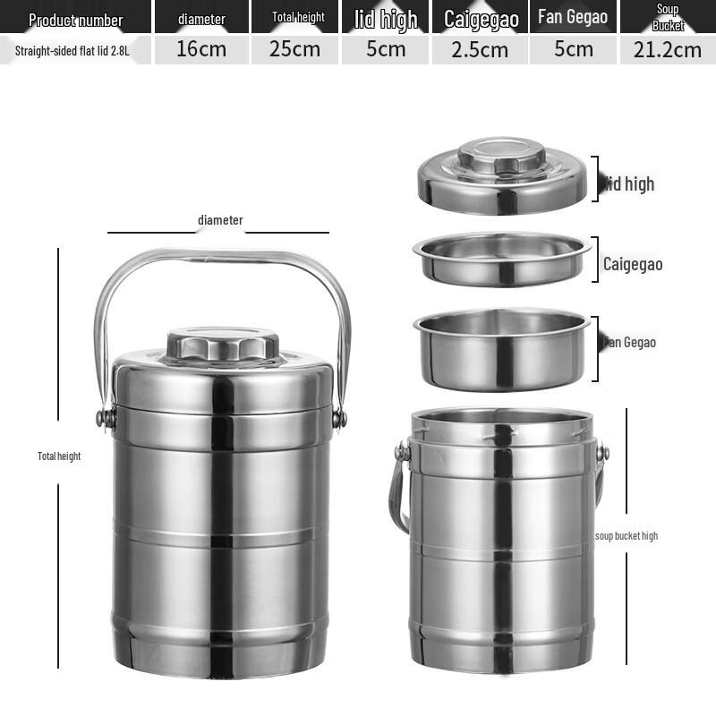 Stainless Steel Insulated Lunch Container