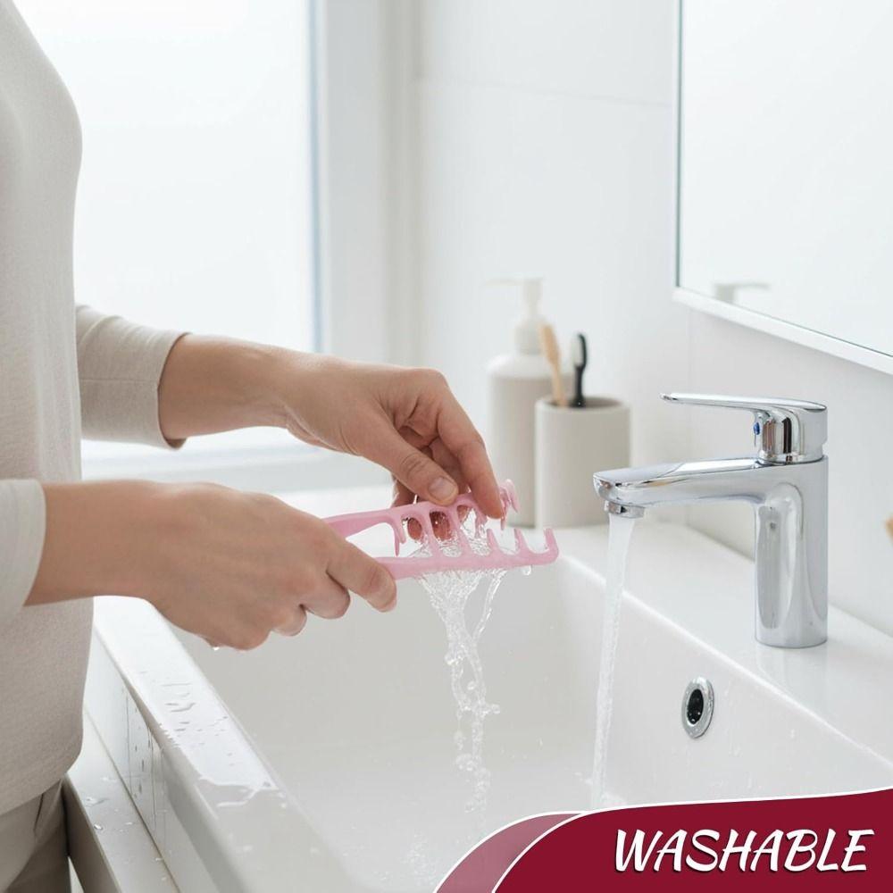 Портативні гребінці для волосся Легко чистяться Гребінець для кучерів та об'єму Гребінець для лінії росту волосся Гребінці для укладання волосся Гребінці для пишного коріння