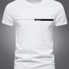 Summer Unisexs Pure Cotton Casual Sports Loose Oversized Simple Letter Pattern Printed Round Neck Short Sleeved TShirt Top