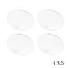 4Pcs/Set Universal Chrome Silver Car Wheel Center Hub Caps Covers No  Useful