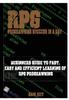 The Rpg Programming Success In A Day Book