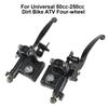 With Brake Pump Motorcycle Clutch Lever Cylinder Hydraulic Brake Lever For 50cc-250cc Dirt Bike ATV Four-wheel Moto Left/RightGood product