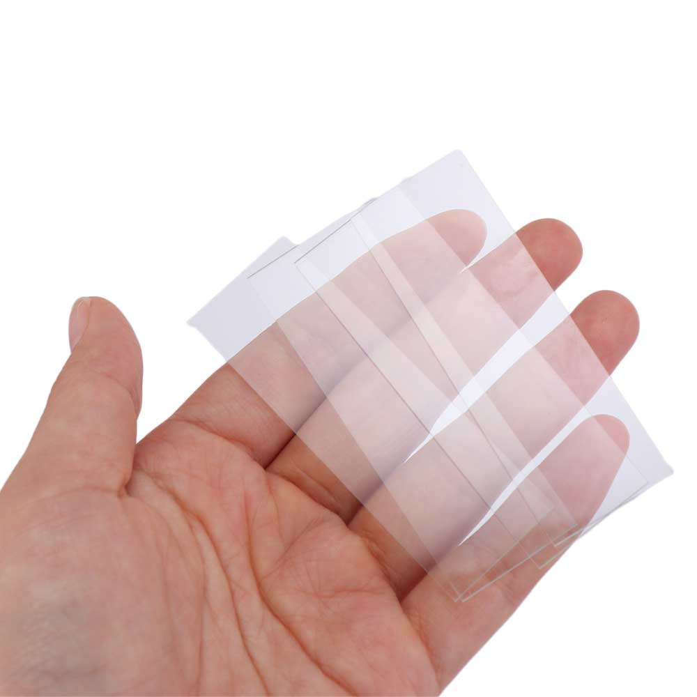 Specimen Transparent Slides Reusable Optical Microscope Microscope Slides Glass Slips Cover Glass
