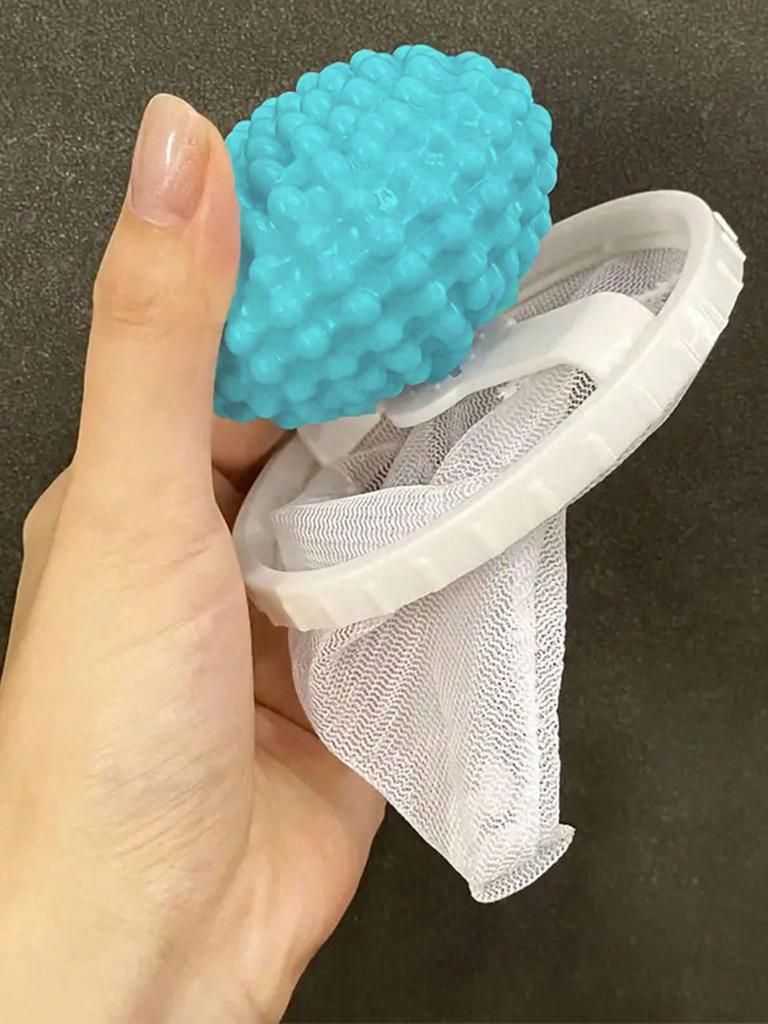 2pcs reusable washing machine cleaning balls, anti pilling filters, washing machine pet hair catcher