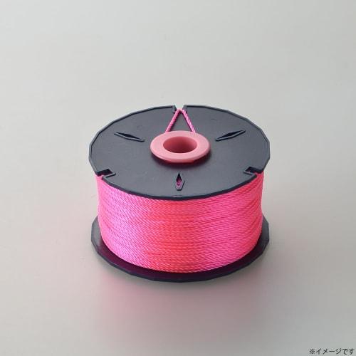 Takagi Gisuke Fluorescent Water Thread, Pink, Extra Thick, 135m, with Thread Stopper, Nylon Thread, Tangle-Resistant, Fray-Resistant, for Construction